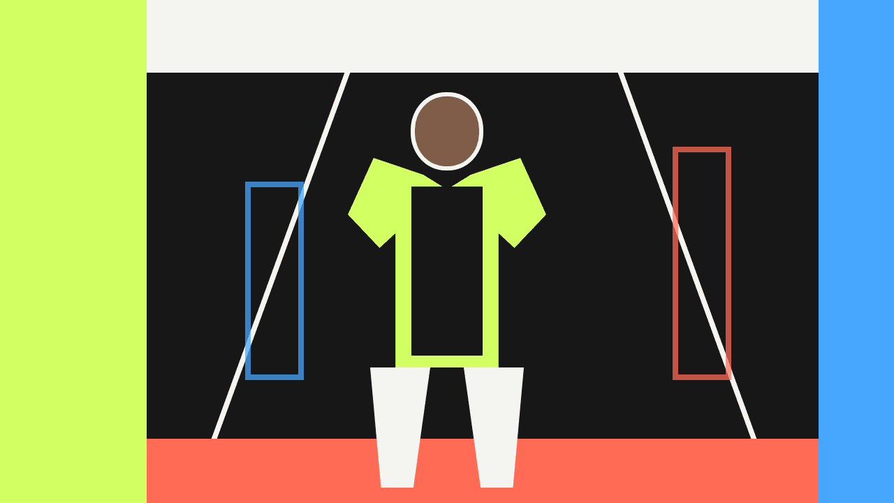 Demo fashion workflow showing an original lime jacket on a runway
